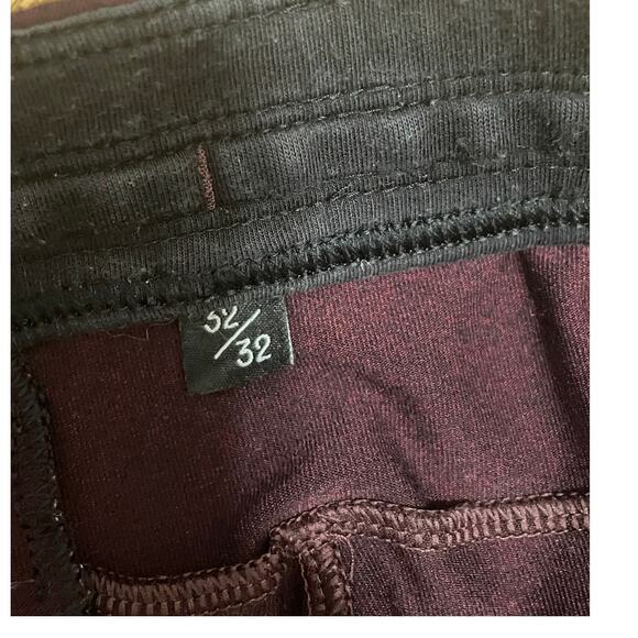 Public Rec Men's 32 x 32 Maroon Pull On Elastic Waist Drawstring Joggers - Picture 5 of 8